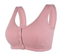 Générique Soutien Gorge Push Up - Womens No Steel Ring Front Close Bra T Back Plus Size Soutien Gorge sans Doublure sans Couture pour Buste