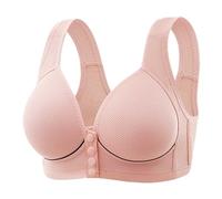 Générique Soutien Gorge sans Armature Nouveau À Boutons Avant Mousse Fixe Fin Respiration Facile Grande Taille Confortable Ajustement Personnalisé Lingerie Pratique