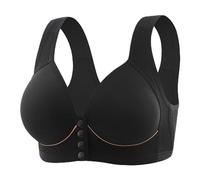 Générique Soutien Gorge sans Armature Nouveau À Boutons Avant Mousse Fixe Fin Respiration Facile Grande Taille Confortable Ajustement Personnalisé Lingerie Pratique