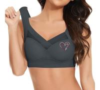 Générique Soutiens-Gorge Femme sans Armature Soutien Gorge Push Up Brassiere Grandes Tailles Minimiseur Brassière sans Coutures Confortable Respirant Bra avec Coussinets Yoga Sport