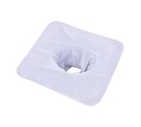 Générique Spa Towel avec Trou pour Le Visage Housse Lit Massage Drap Réutilisable Fibre Agréable Adaptée Spa Salon Soins à Domicile, Blanc
