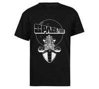 Générique Space 1999 TV Series T-Shirt Noir À Manches Courtes pour Homme, Régulier