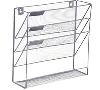 Générique Space-Saving Wall File Holder - Durable Iron Document Organizer & Mail Rack, Multifunctional Folder Holder For Desk & Stationery | Convenient Time-Saving Storage Solution, 32.5x10.5x32cm
