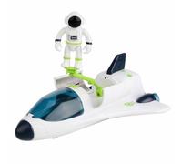 Générique Space Shuttle Toys Abs Odorless Rocket Ship Accessory