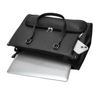 Générique Spacious Laptop Tote, PU Handbag Organizer, 15 Inches Carry Bag with Compartments, Work Tote for Office, Travel Bag with Modern Design, for College School, Long Lasting Use