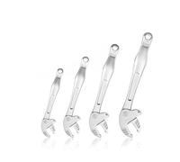 Générique spanner, Jeu de 4 pièces de clé à cliquet multifonction à adaptation rapide XS, S, M, L griffe de crabe,tools(4PCS-Silver)