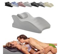 Générique Spark Pillow, The Spark Pillow, 27° Perfect Positioning - Deeper Connection, Ergonomic Posture Support for Spinal, 27 Degree Couples Pillows (White)