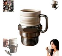 Générique Spark Plug Mug, Spark Plug Coffee Mug, Ceramic Coffees Cup for Automotive Sparks Cars, Automotive Themed Coffee Mugs for Car Enthusiasts, Mechanics & Car Lovers (1)