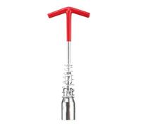 Générique Spark Plug Tool, Extended Socket Kit, 8.85in Non Slip Handle Remover, Portable Alloy Replacement Accessory for Vehicle Maintenance, Car Engine Repair, Garage, Outdoor Mechanical