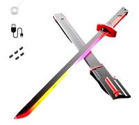 Générique Sparkblade Sword with Sparks, 31.5in Sparkblade,Spark Blade Sword with Smoke Sparking Light Up Swords,Perfect for Costumes, Halloween, and Display (Red)