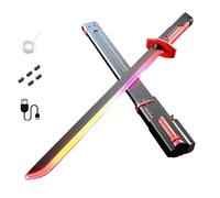 Générique Sparkblade Sword with Sparkssmoke, Sparking Light Up Sword, Prop Weapon for Cosplay, Costume Accessory, Roleplay & Halloweens, Collectible Cosplay Katana Sword Prop for Display (Red)