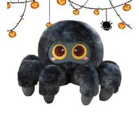 Générique Spider Plush - Adorable 11.8-inch Big-Eyed Stuffed Toy for Fun Halloween Décor and Everyday Cuddling, Soft Doll with Legs for Kids Adults, Sofa Chair Nursery Bedroom