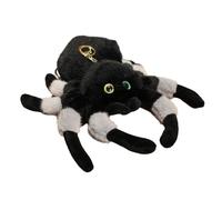 Générique Spider Plush Toy - 8.2 inch | Soft & Realistic Stuffed Spider with Big Eyes | Cute Halloween Simulation Animal Plush for Playing, Kids, Adults, Christmas, and Birthdays