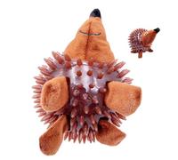Générique Spiky Dog Ball - Plush Squeaky Dog Toy Balls Puppy Chew Toys, Squeaky Balls for Dogs | Squeaky Dog Toy Balls, Aggressive Natural Rubber Chew Ball, Stuffed Dog Toys for Dog Teeth Cleaning