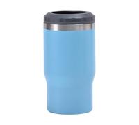 Générique Spill-Proof Stainless Steel Insulated Tumbler, Double-Walled Vacuum Travel Mug, 5.63x3.15 inches Convenient Sturdy Water Cup Beer Flask with Lid for Adults Kids Outdoor Work Use