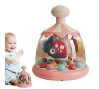 Générique Spin Toy - Rotating Press Musical Educational Toy, Kids Learning, Engaging Hands on Play Activity, Developmental Interactive Toys to Build Motor Skills for 2-4 Year Old Children