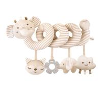 Générique Spirale d’activité bébé - Jouet Spirale en Peluche pour Poussette, lit et siège Auto, hochets, Anneau de Dentition et Textures sensorielles