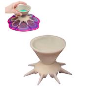 Générique Split Cups - Tasses Séparées Multicanaux Dédiées au Coulage de Peinture | Accessoires Moules Outils de Mélange pour Peinture Art Décoration Loisirs Créatifs Ateliers