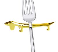 Générique Spoon Stand - Cutlery Holder, Utensil Rack for Table Setting, Metal Support Frame with Polished Design, Dining Tools, Chopstick Rest for Food Serving and Fork Arrangement