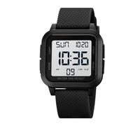 Générique Sport Digitaluhr Herren, LED Armbanduhr mit Wecker und Countdown