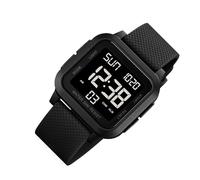 Générique Sport Watches - Water-Resistant LED Display Backlight, Square Running Digital Watch, Shock Resistant Sports Watch for Swimming Diving Fitness Training Work Travel Boys Athlete Boyfriend