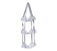 Générique Sports Ball Holder, 83x33x33cm 3-Tier Over The Door Basketball Storage Bag Polyester Home Equipment Organizer Rack for Basketballs, Soccer Balls, Volleyballs