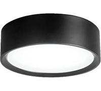 Générique Spot encastré en aluminium for plafond - Spot LED fin en saillie avec abat-jour en acrylique(Black,Warm white)