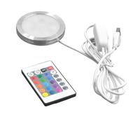 Générique Spot Encastré Plafond | Éclairage LED 5V Encastré - Ampoule RGB Ultra-Mince Écoénergétique pour Jardin Salle de Bain Chambre Cour Terrasse Décoration