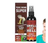 Générique Spray À Prouts,Puissant Pratique Drôle Article De Nouveauté Farce Cadeau Hilarant | Bombe De Fausse Crotte pour Blague Amusante - pour, Adultes, Famille, Amis, Garçons, Filles