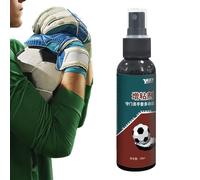 Générique Spray Adhérence Gants Football, Spray Gardien de But 100ml, Nettoyant Protecteur Antidérapant pour Golf Tennis Hockey Football Baseball Entraînement