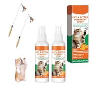 Générique Spray Anti Griffure Chat, Spray D'entraînement Chat, Protecteur de Meubles Contre Les Rayures de Chats pour Chats, Chiens, Intérieur et Extérieur, Canapé, Porte, Tabl 100 ML