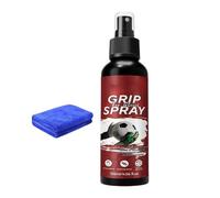 Générique Spray Antidérapant Gants de - 120ml Liquide d'Adhérence avec Serviette | Colle Professionnelle pour Football | Adhésif Multi-Usage Séchage Rapide Escalade, Yoga, Basketball