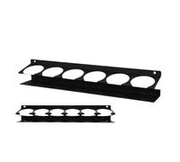 Générique Spray Bottle Holder Wall Mount - 6 Slots Can Hanger | Space-Saving Wall-Mounted Spray Can Organizer with Design, Garage, Trailer, Auto Shop, Home, Mobile Service, or Truck Storage Solution