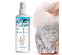 Générique Spray de Démoulage Silicone | Agent de démoulage Fluide 100ml,Démoulant pour Résine Époxy - pour Moule à Bougies, Plâtre, Artisanat d'art à la Maison, Débutants, Femmes