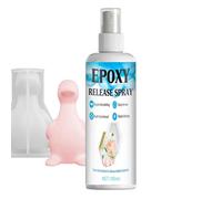 Générique Spray de Démoulage Silicone - Agent de démoulage Fluide 100ml | Spray Démoulant pour Résine Époxy | pour Moule à Bougies, Plâtre, Artisanat d'art à la Maison, Débutants, Femmes
