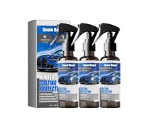 Générique Spray De Revêtement Anti-Givre pour Pare-Brise De Voiture, Fait Fondre Efficacement Et Rapidement La Neige, Dégivreur De Pare-Brise De Voiture, Polyvalent Et Efficace (3pcs)
