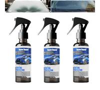 Générique Spray dégivrant et Fondant pour Pare-Brise, idéal pour déneiger et dégivrer Les vitres de Voiture. Fait Fondre la Neige Rapidement. (3Pièce)