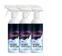 Générique Spray dégivrant pour Pare-Brise, Agent Anti-buée et dégivrant, Convient aux Pare-Brise, rétroviseurs, serrures et loquets de portières de Voiture ; Un Indispensable pour l'hiver. (3Pièce)