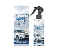 Générique Spray Dégivreur Pare-Brise - 100 ML Agent Déneigeant À Action Rapide pour Vitre - Spray Agent De Fonte De Glace,pour SUV Berline Camion Monospace Et Tout Type De Véhicule