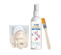 Générique Spray Démoulant - Agent De Démoulage Facile À Démouler 100ml,Spray Anti-Adhérent pour Résine,pour Les Vacances, Les Adultes, Les Professionnels, Les Enthousiastes, Les Débutants Et Les