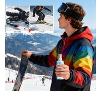 Générique Spray Lustrant Ski | Accessoires d'entretien pour Ski - Spray Glissant pour Planche - pour Riders Freestyle Débutants Parc Enthousiastes Sport Stations Visiteurs Pistes Damées