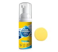 Générique Spray Mousse Nettoyante | Spray de Nettoyage pour Sièges Auto en Cuir et Tapis,Nettoyant Mousse Multifonction Citron,pour Ameublement Automobile SUV Camping-Car Utilitaire Véhicule