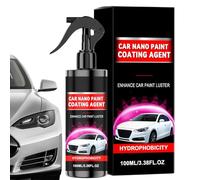 Générique Spray Nano Revêtement Auto,100 ml de protection hydrophobe longue durée,Agent Revêtement Nano Peinture Véhicule - pour camion SUV voiture maison garage atelier