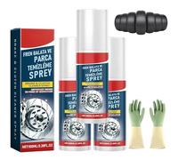 Générique Spray nettoyant Freins Efficace, sûr et Durable, nettoyant pièces Auto, aérosol nettoyant Voiture, convertisseur de Rouille Polyvalent et Puissant, déferriseur, Detailing Auto (3 Pièce)