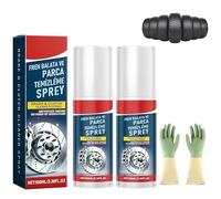 Générique Spray nettoyant Freins Efficace, sûr et Durable, nettoyant pièces Auto, aérosol nettoyant Voiture, convertisseur de Rouille Polyvalent et Puissant, déferriseur, Detailing Auto (2 Pièce)