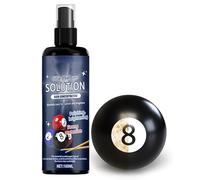 Générique Spray Nettoyant pour Billard - 100 ML, Nettoyant pour Balles De Billard avec Éponge | Agent De Polissage Et De Réparation pour Améliorer La Brillance, Hydrater Et Prévenir Les Fissures