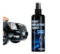 Générique Spray Phosphorescent,Agent réfléchissant scintillant 120 ml - Peinture fluorescente en spray - pour Tissu, Vêtements, Voiture, Vélo, Pêche, Cyclisme, Course, Sac à dos, Casque,