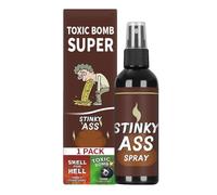 Générique Spray Puant | Puissant Pratique Drôle Article De Nouveauté Farce Cadeau Hilarant | Bombe De Fausse Crotte pour Blague Amusante,pour, Adultes, Famille, Amis, Garçons, Filles