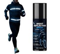 Générique Spray Réfléchissant Vélos de Nuit,100 ML Solution Lumineuse de Sécurité,Spray Réfléchissant de Sécurité - pour Circulation Cyclisme Camping Randonnée Course Promenade
