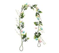 Générique Spring Garland - 5ft Artificial Egg Spring Decorations | Easter Garlands - for Indoor Home Room Dormitory Window Porch Daily Holiday Thanksgiving Party Vacation Photo